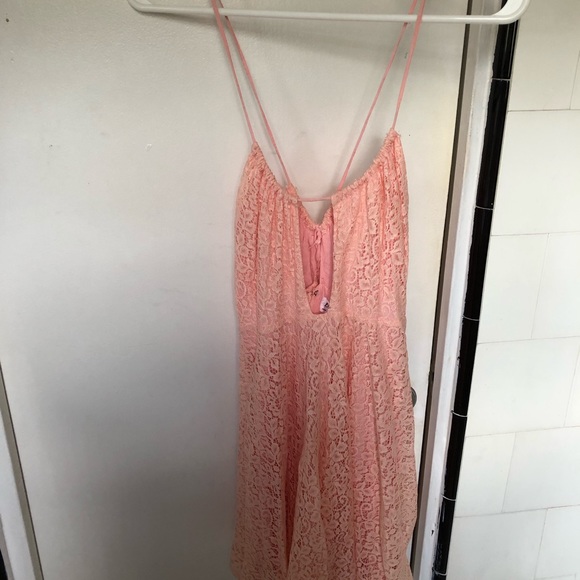 Love Sadie pink lace mini dress, size XS - Picture 6 of 6